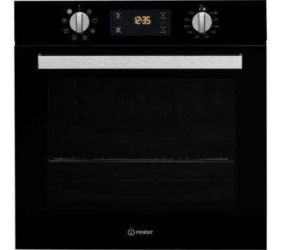 INDESIT  IFW 6340 BL Electric Oven - Black
